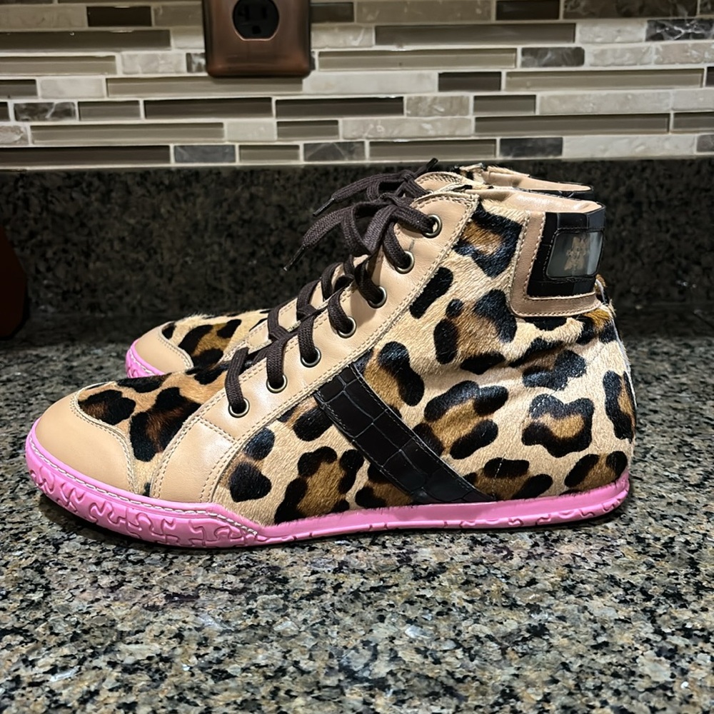 Rich Life Dynasty animal hair sneakers